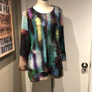 indie colorful blouse by jess and jane